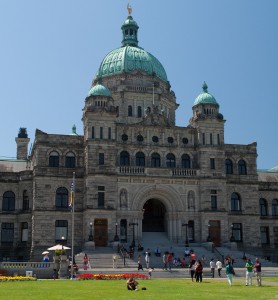 Parliament Building in Victoria BC