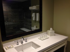 Lakehouse Hotel Bathroom Sink & Mirror