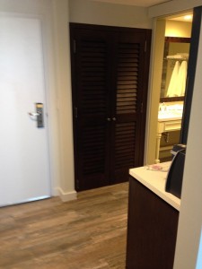 Entry with closet